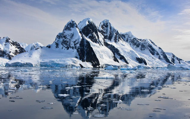 1920x1200 pix. Wallpaper glacier, arctic, sea, nature, ice