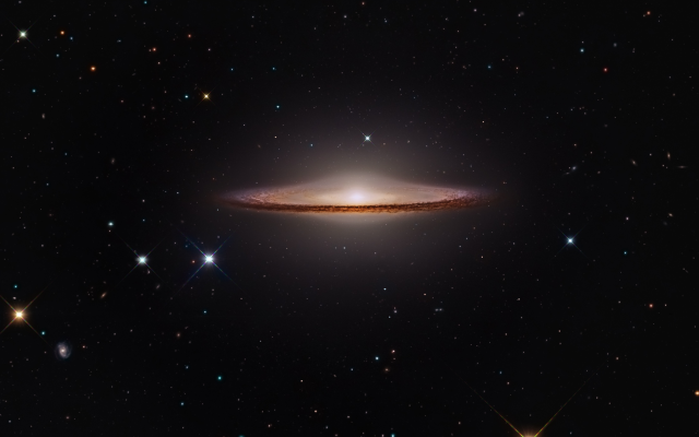 4414x3000 pix. Wallpaper M104, galaxies, universe, astronomy, space
