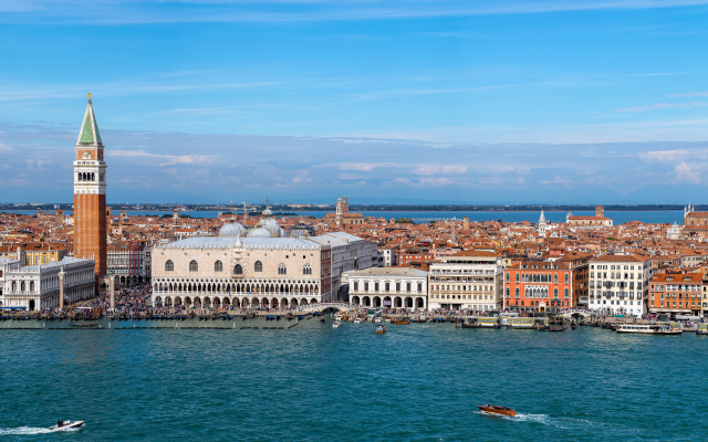 7000x3937 pix. Wallpaper grand canal, piazza san marco, venice, italy, st marks campanile, city
