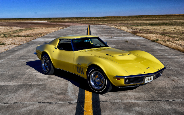 2560x2560 pix. Wallpaper 1969 chevrolet corvette stingray, chevrolet corvette, car, chevrolet, old car