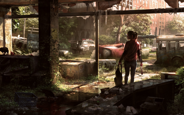 3440x1440 pix. Wallpaper the last of us, apocalyptic, video games