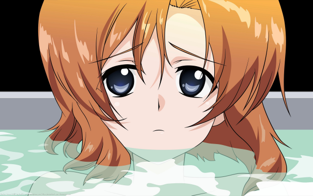 2560x1600 pix. Wallpaper higurashi no naku koro ni, water, bathing, ryuuguu rena, anime