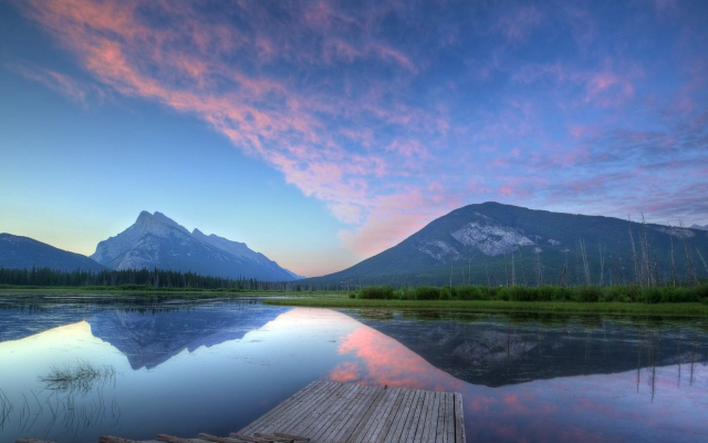 1920x1080 pix. Wallpaper lake, mountain, reflection, sky, landscape, nature
