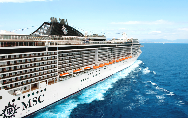 4256x2832 pix. Wallpaper msc cruises, sea, ship, ocean liner, cruise ship, msc splendida