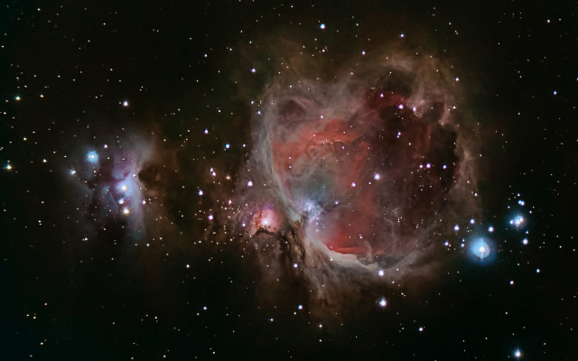 1920x1080 pix. Wallpaper orion nebula, m42, ngc 1976, nebula, messier 42, space, stars