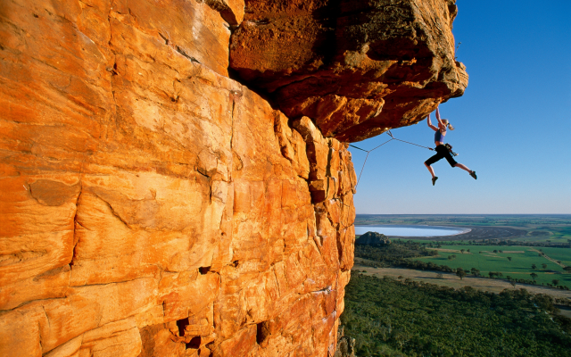 4000x2623 pix. Wallpaper rock climber, rock, mountains, extreme, sport, women
