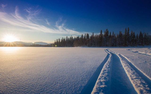 2000x1302 pix. Wallpaper winter, snow, nature, beauty, forest, finland