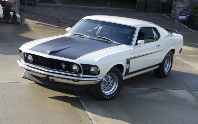 2048x1360 pix. Wallpaper 1969 ford mustang boss, muscle cars, retro, ford mustang, ford, cars