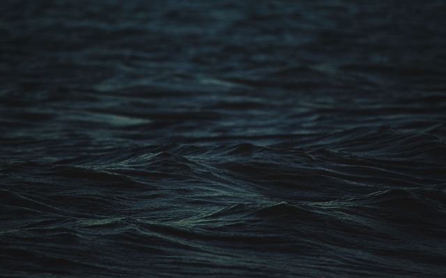 3840x2160 pix. Wallpaper waves, ripples, water, nature, dark water