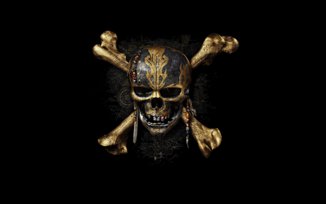 3840x2160 pix. Wallpaper pirates of the caribbean: dead men tell no tales, logo, pirate, skull, movies