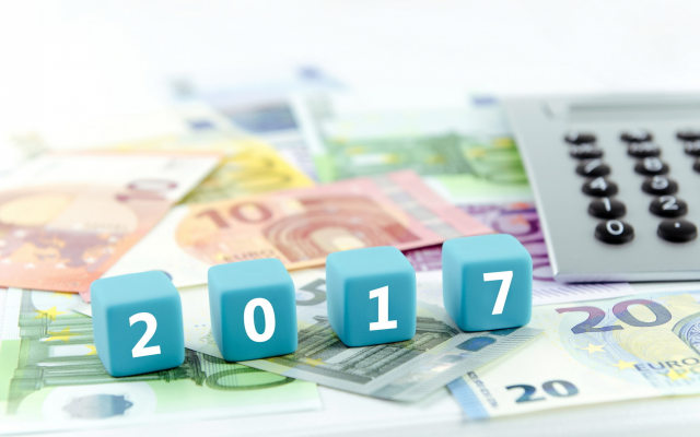 2048x1356 pix. Wallpaper 2017, new year, dice, date, money, euro, calculator, holidays
