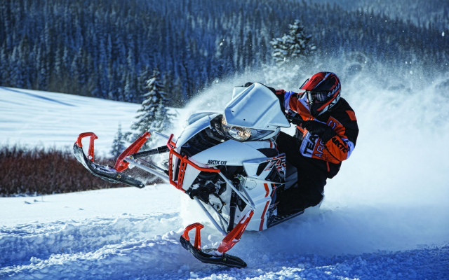 2400x1600 pix. Wallpaper snowmobile, extreme, sport, winter, nature, snow