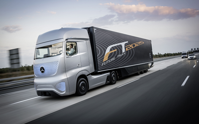 2000x1200 pix. Wallpaper mercedes future truck 2025, concept, cars, truck, mercedes