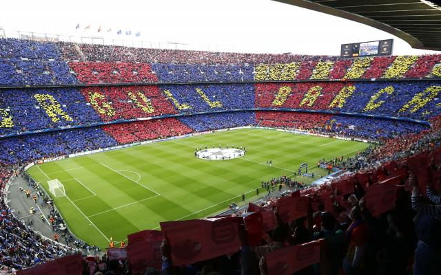 4708x2591 pix. Wallpaper stadium, spain, barcelona, camp nou, football, sport, city