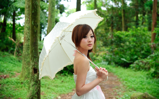 2560x1600 pix. Wallpaper Asian, Mikako Zhang, umbrella, Mikako Zhang Kaijie