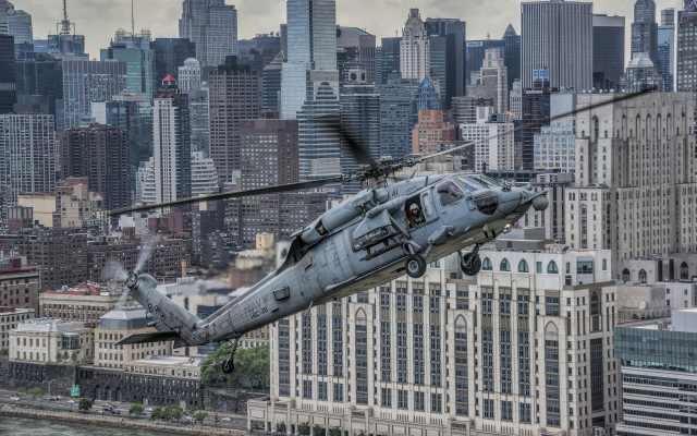 1920x1200 pix. Wallpaper helicopters, military aircraft, aircraft, blackhawk, Sikorsky UH-60 Black Hawk, city, cityscape, sky