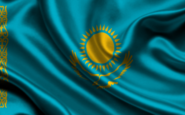1920x1080 pix. Wallpaper flag, kazakhstan, flag of kazakhstan