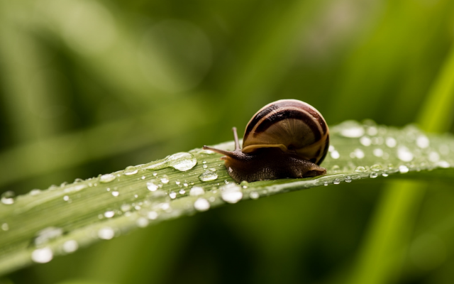 2048x1365 pix. Wallpaper macro, snail, dew, insect, grass