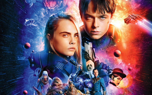 3840x2160 pix. Wallpaper valerian and the city of a thousand planets, movies, dane dehaan, cara delevingne, actors, space