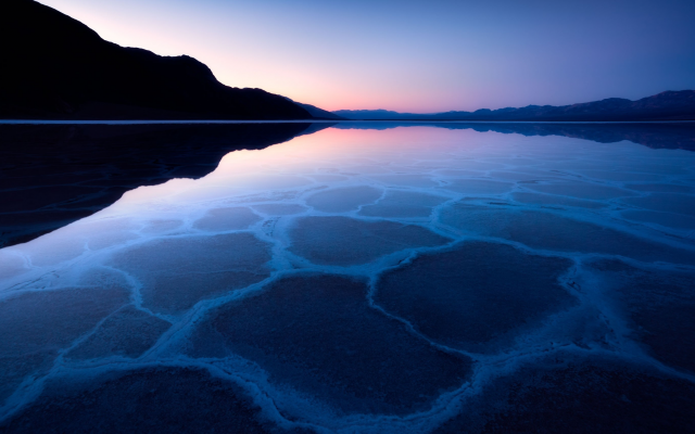3040x1710 pix. Wallpaper badwater basin, death valley, california, lake, nature, salt lake, sunset