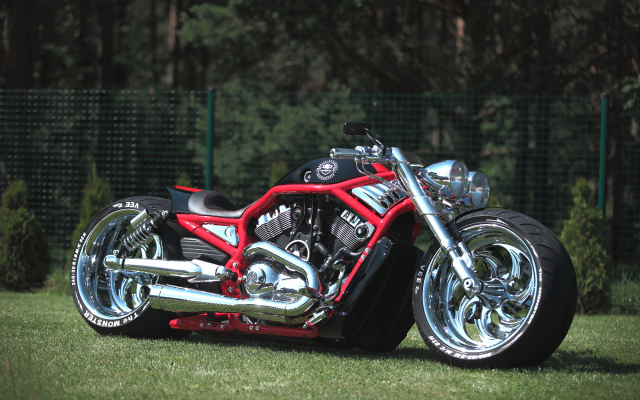 2000x1333 pix. Wallpaper bike, motorcycle, custom bike, grass, tuning