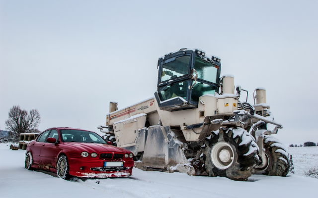 3008x2000 pix. Wallpaper jaguar, winter, snow, cars