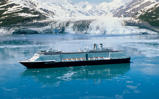 2048x1254 pix. Wallpaper ship, cruise ship, sea, mountains, glacier, holland america line, antarctica