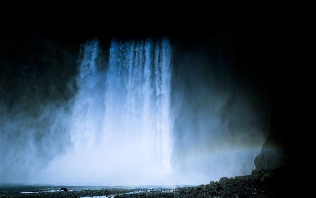 3840x2400 pix. Wallpaper iceland, waterfall, nature