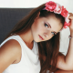 sonya, women, model, brunette, white tops, Anastasia Lis wallpaper