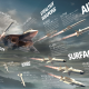 Sukhoi, PAK FA, military aircraft, weapon, missiles, infographics, aviation wallpaper