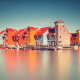 house, Netherlands, architecture, water, long exposure, pier, boat wallpaper