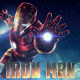 Iron Man, Tony Stark, galaxy, spiral galaxy, flares, Marvel wallpaper