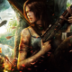 Tomb Raider, Lara Croft, video games, fan art, artwork, helicopter, gun wallpaper