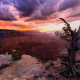 Grand Canyon, canyon, nature, landscape, sunset, clouds, USA wallpaper