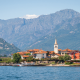 Lake Maggiore, Lago Verbano, apls, italy, switzerland, island, lake, mountains, nature wallpaper