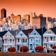city, house, building, San Francisco, California, usa wallpaper