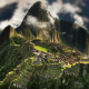 Machu Picchu, mountains, Peru, tilt shift, nature wallpaper