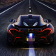 McLaren P1, car, night, supercar wallpaper