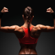 muscles, women, fitness wallpaper