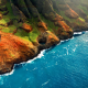 kauai, jurassic park, na pali, kalalau, ocean, hawaii, sea, nature, usa wallpaper