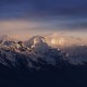 himalayas, nepal, mountains, snowy peak, landscape, nature wallpaper