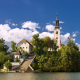 assumption of mary pilgrimage church, bled, slovenia, lake bled, nature wallpaper