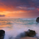 bali, indeonesia, beaxh, ocean, sunset, nature, coast, island, rock wallpaper