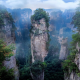 zhangjiajie national forest park, nature, landscape, mist, fog, mountains, cliff, avatar, morning, c wallpaper