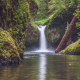 punchbowl falls, columbia river gorge, waterfall, river, nature wallpaper