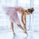 dancer, ballerina, women, pink dress wallpaper