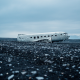 wreck, aircraft, iceland, us navy, dc-3, solheimasandur beach wallpaper