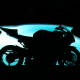 ducati cbr 1000, ducati, bike, pool, night, silhouette wallpaper