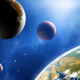 space, planets, earth, stars, solar system, space exploration wallpaper