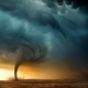 cyclone, hurricane, tornado, clouds, power, nature, into the storm wallpaper